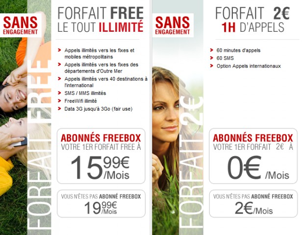 offre free mobile