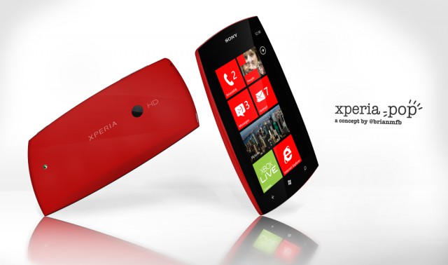 Sony Xperia Windows Phone Concept