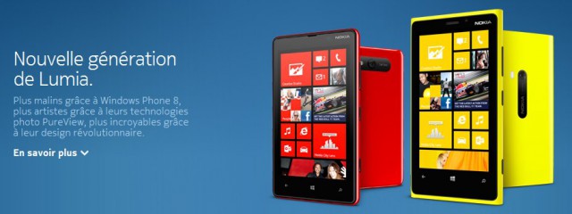 En savoir plus sur les Nokia Lumia Windows Phone 8
