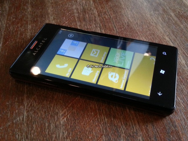 alcatel one touch windows phone