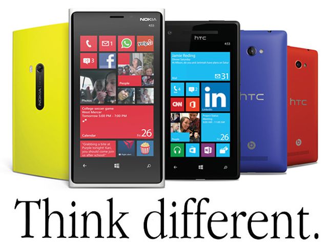 Windows Phone Think Different