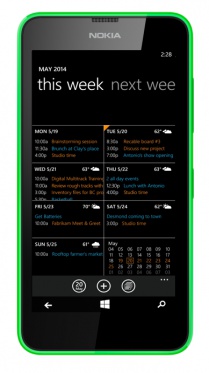 Calendrier-semaine-Lumia-635