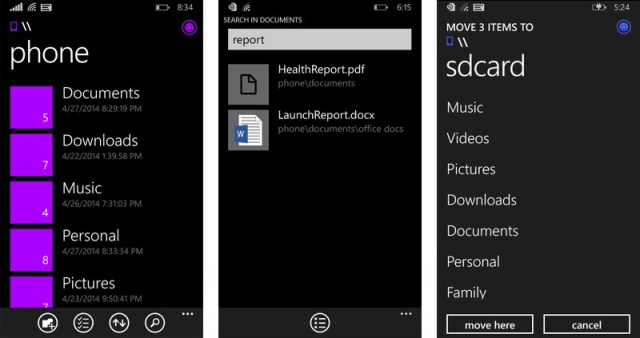Windows-Phone-File-Manager-Screenshots