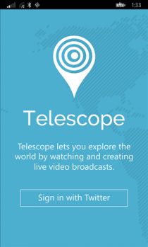Telescope for Periscope
