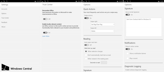 Outlook-new-Windows-10-Mobile-screens-settings