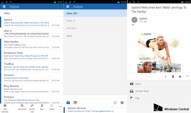Outlook-new-Windows-10-Mobile-screens